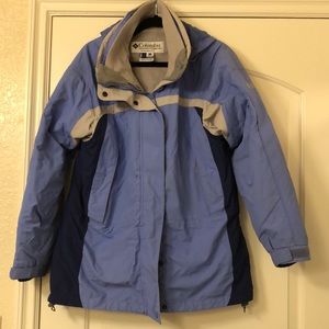 Used Columbia 2 in one heavy jacket